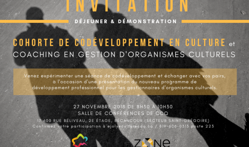 Culture Centre-du-Québec lance un nouveau programme de formation continue