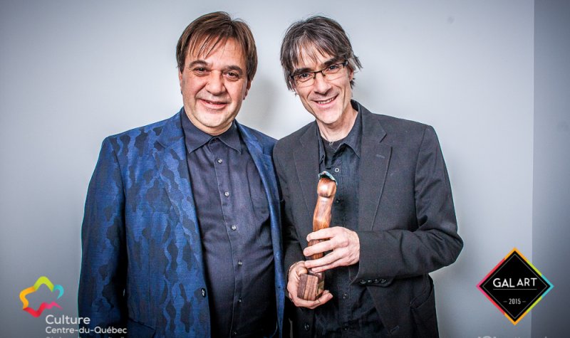 Danys Levasseur reçoit le Prix du CALQ - Créateur de l'année au Centre-du-Québec