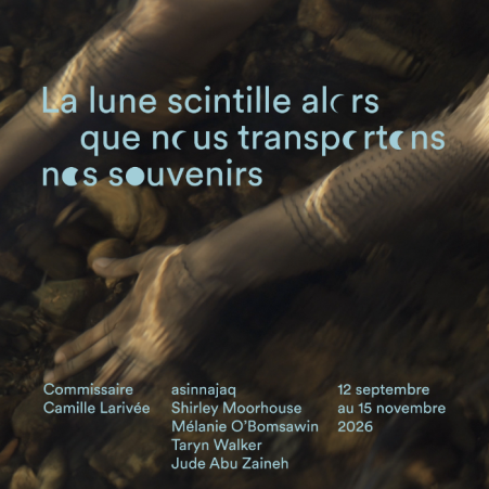 Exposition - La lune scintille alors que nous transportons nos souvenirs