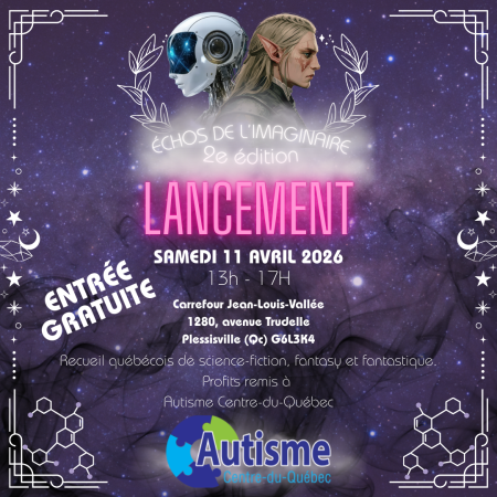 Lancement du recueil Échos de l’imaginaire 2e édition