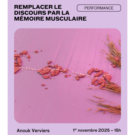 Remplacer le discours par une mémoire musculaire