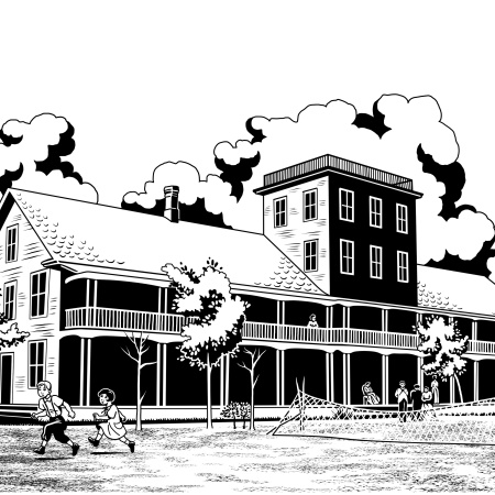 Atelier découverte créative : Histoire de l’hôtel Abenakis Springs de St-François-du-Lac