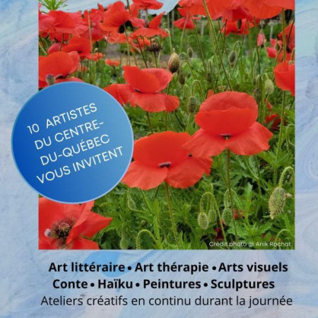 Exposition d&eacute;couverte au Champ de Fleur&rsquo;Art