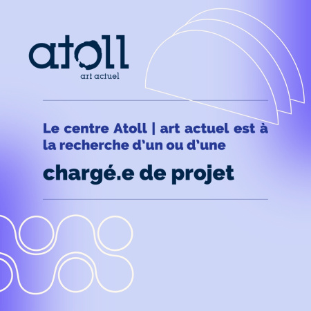 Offre d&rsquo;emploi - Atoll art actuel