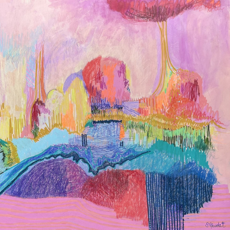Sandrine Gaudet entre l’abstraction et la figuration