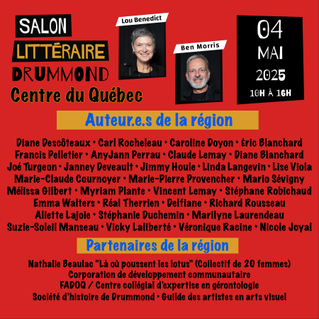 3e &eacute;dition du Salon litt&eacute;raire Drummond