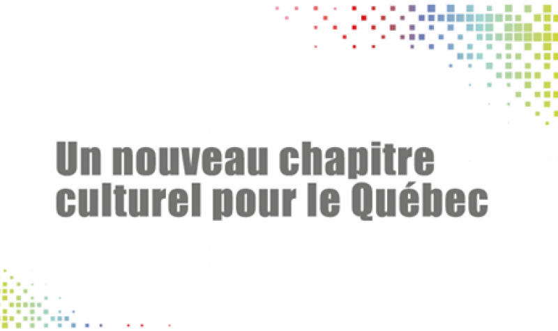 Lancement des travaux sur le renouvellement de la politique culturelle : Un nouveau chapitre pour la culture au Québec